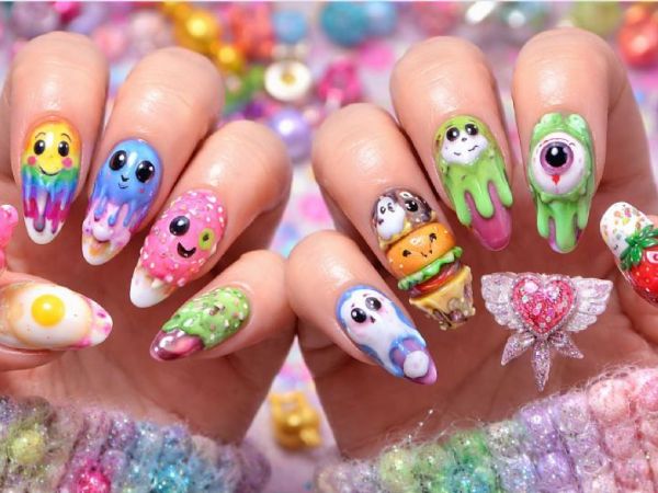 搞怪美甲是什麼？創意指甲藝術的潮流解析